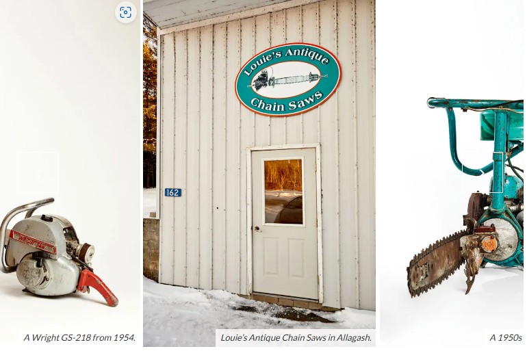 Chainsaw Museum in Allagash