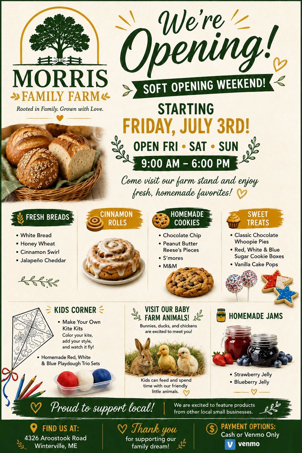 Morris Family Farm poster