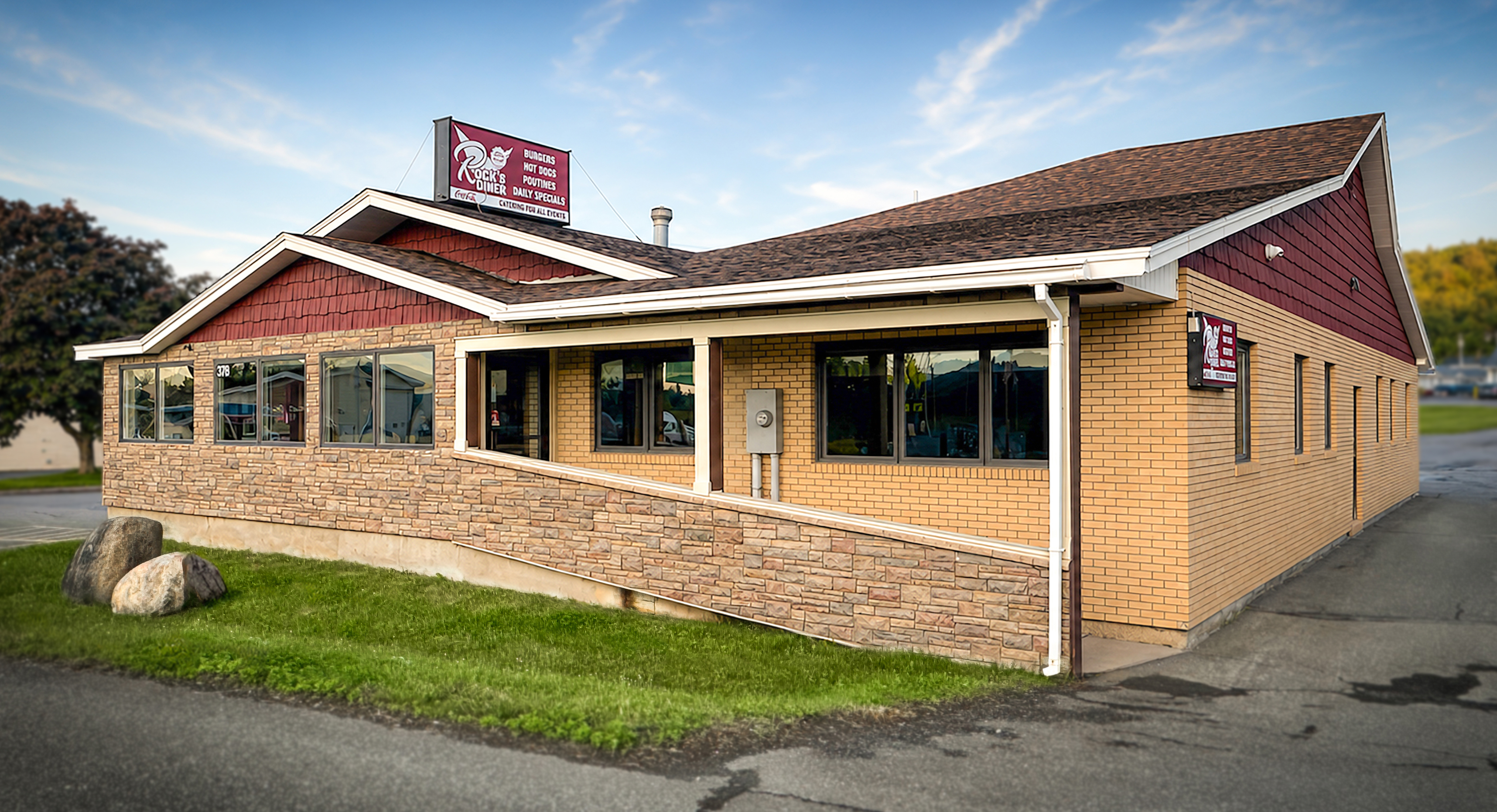 Rock's Diner in Fort Kent